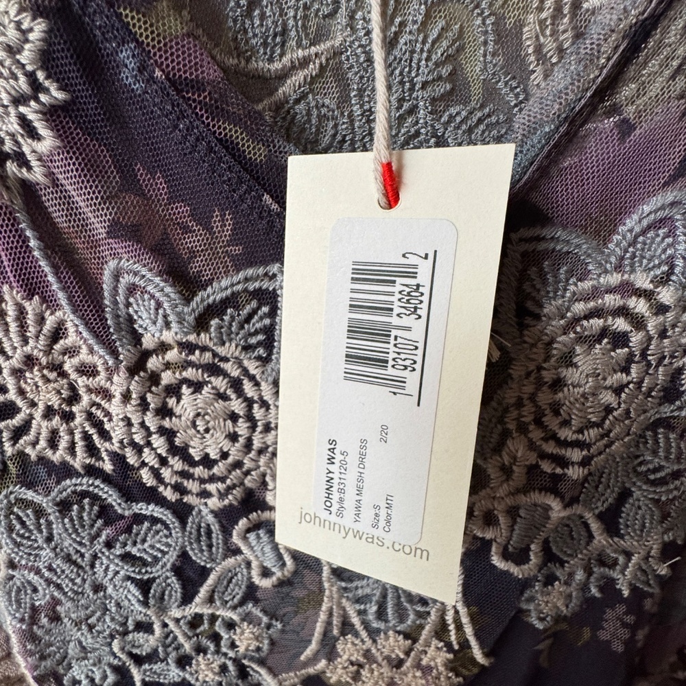 Gorgeous Johnny Was Yawa Mesh Dress - Picture 4 of 8
